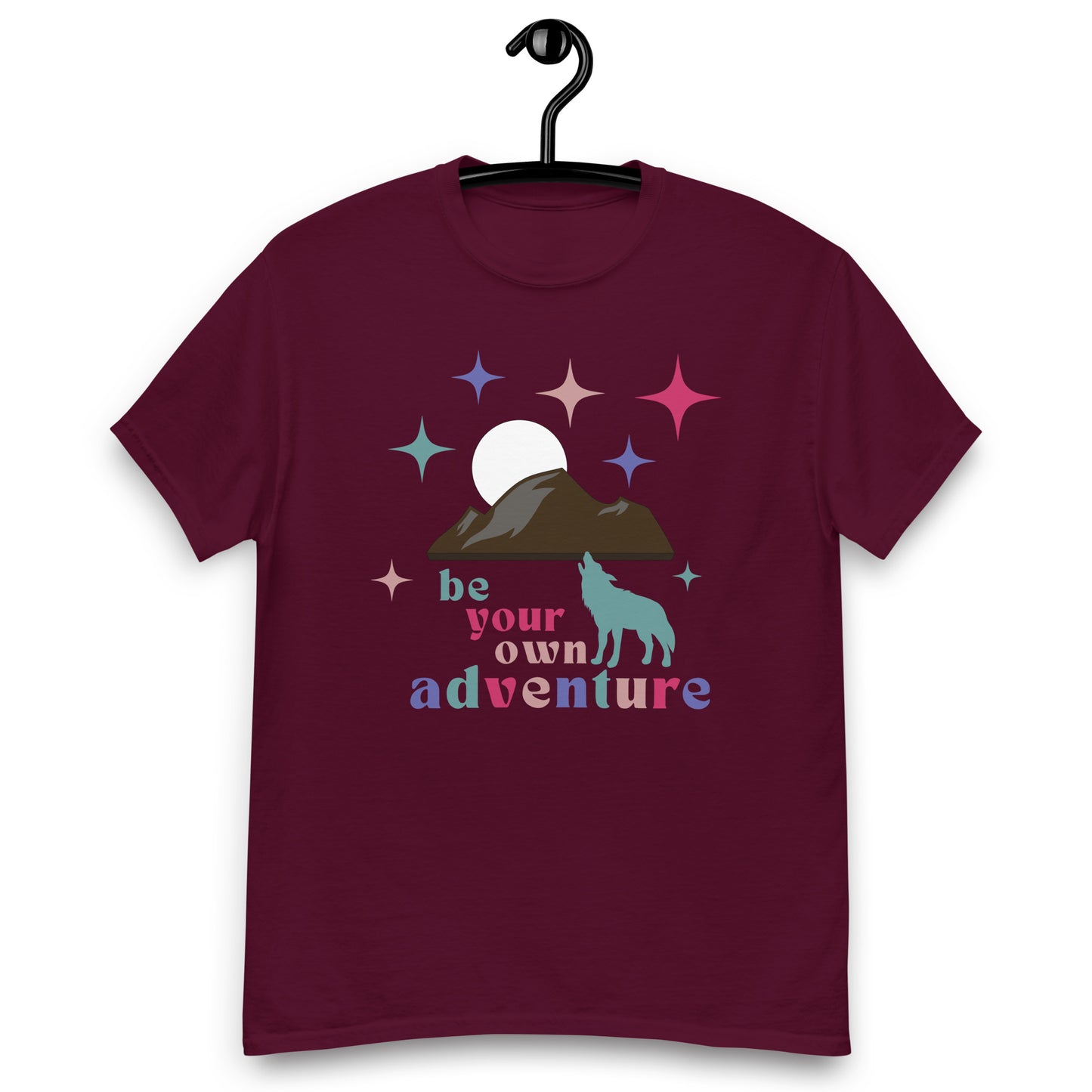 Be Your Own Adventure Camping Unisex Tee Shirt