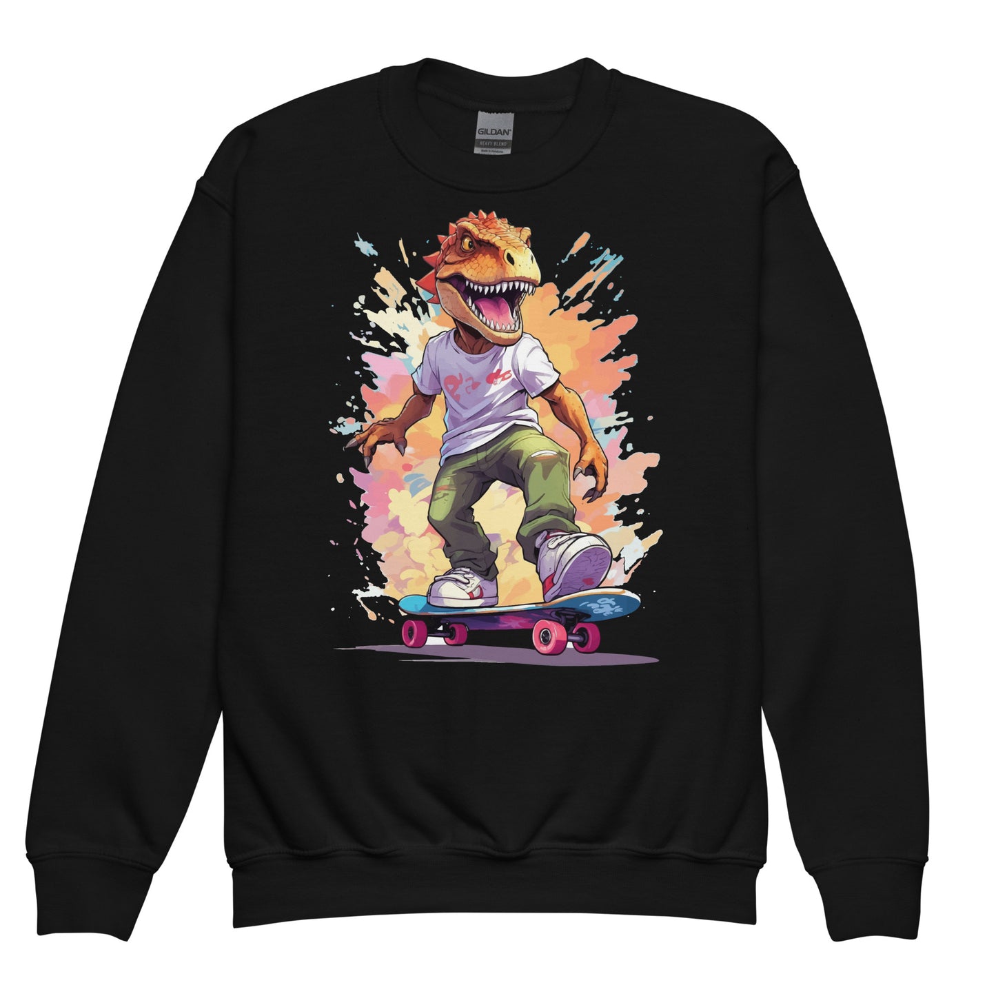 Skatin' Dino Sweatshirt