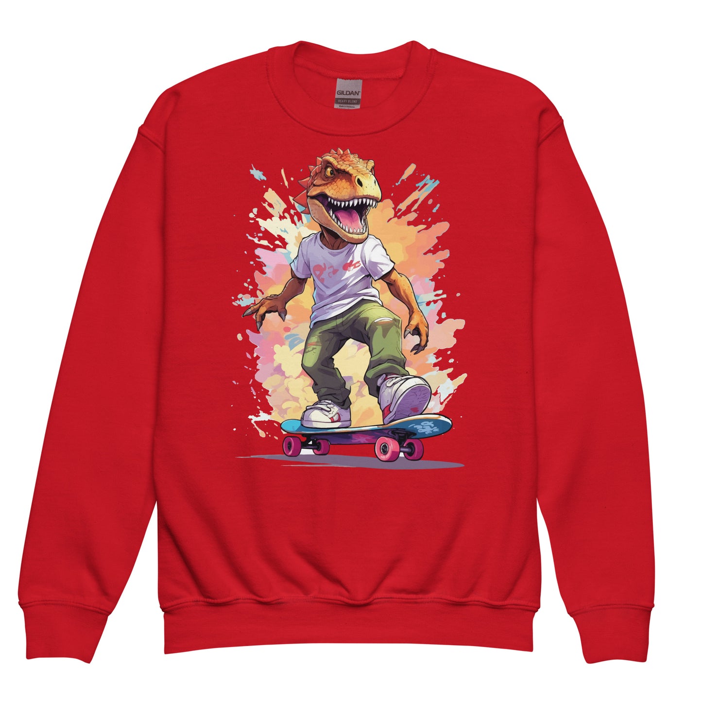 Skatin' Dino Sweatshirt