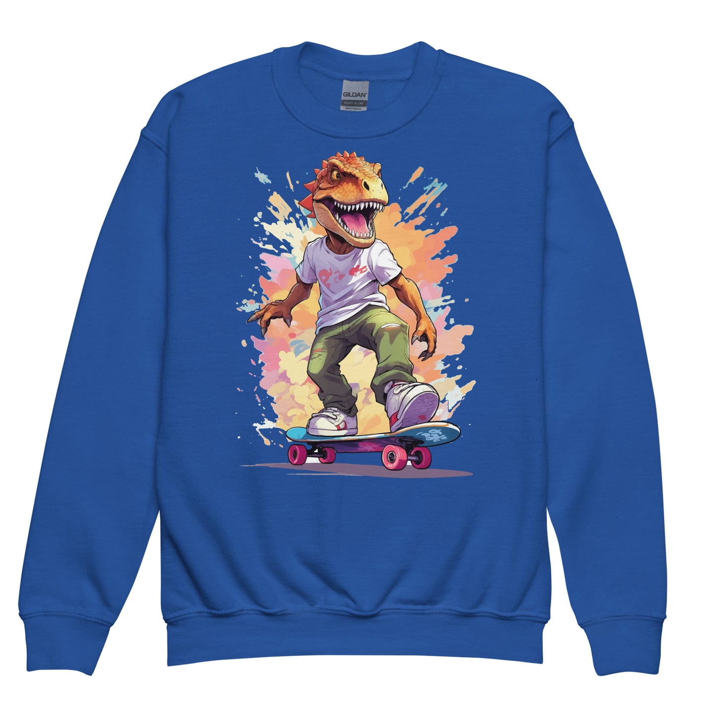 Skatin' Dino Sweatshirt