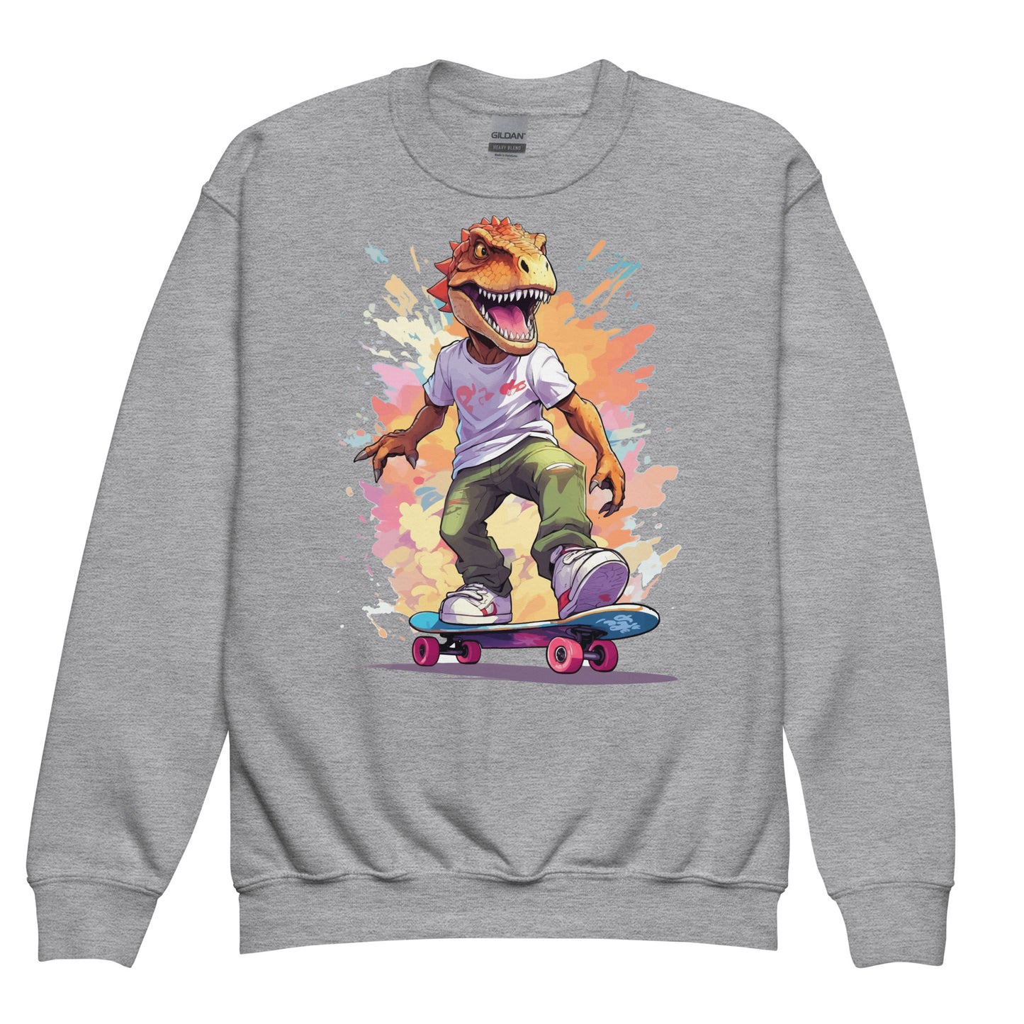 Skatin' Dino Sweatshirt
