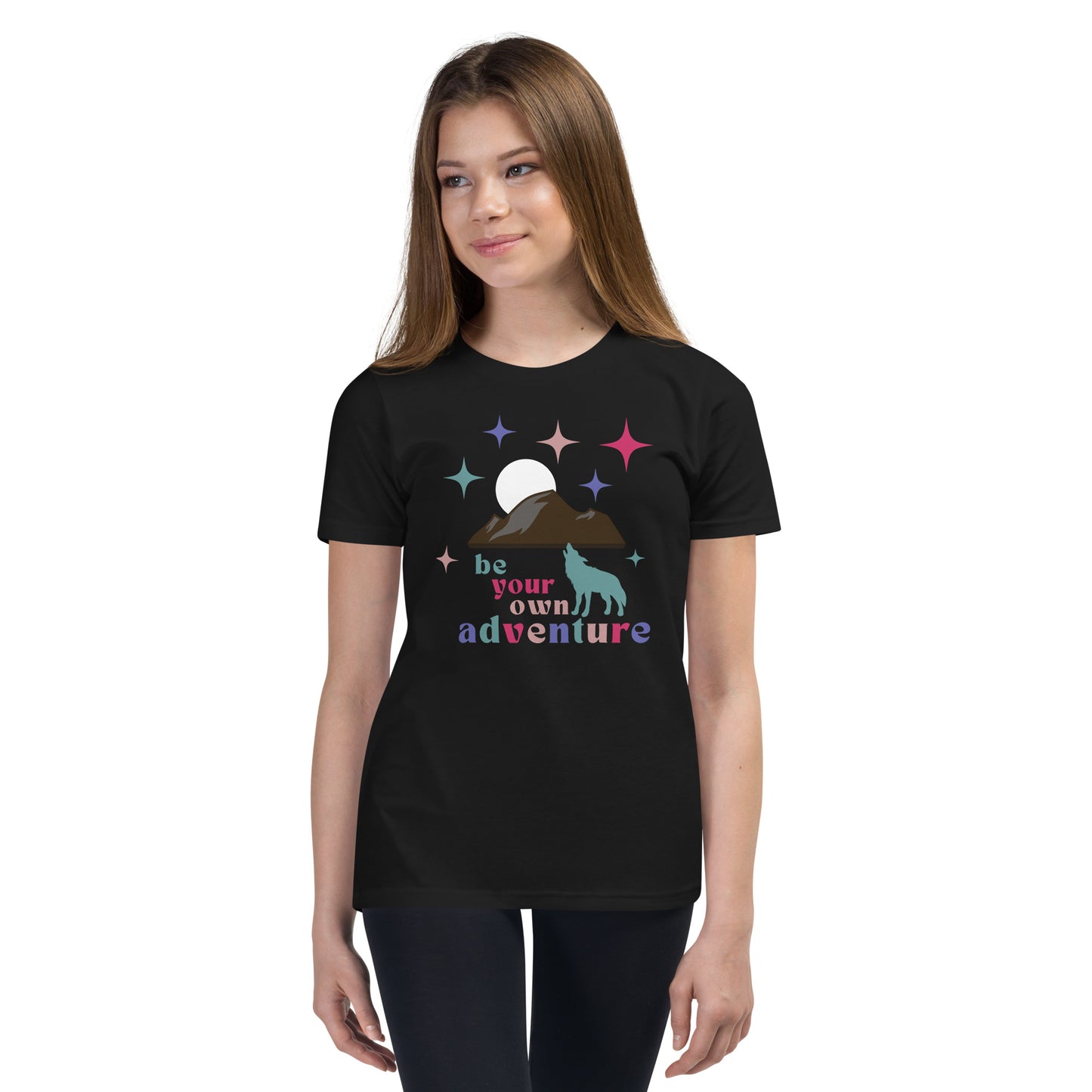 Make Your Own Adventure Camping Youth Short Sleeve T-Shirt
