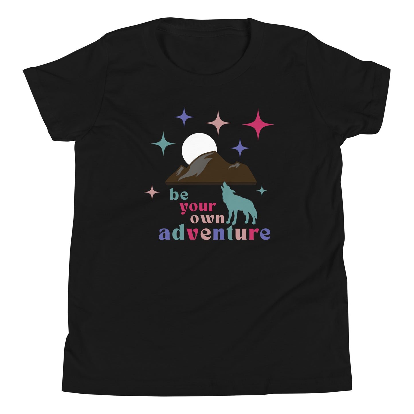 Make Your Own Adventure Camping Youth Short Sleeve T-Shirt