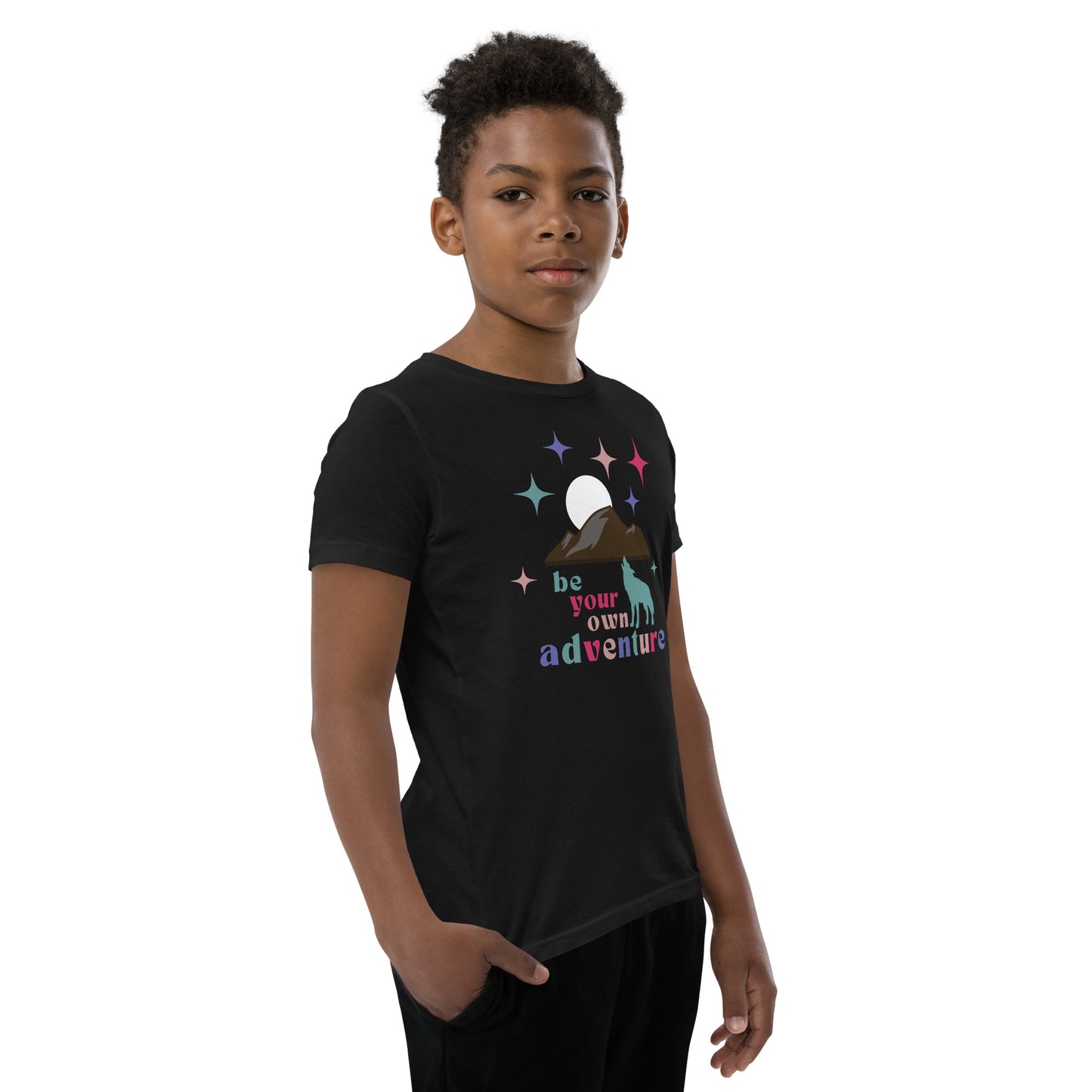 Make Your Own Adventure Camping Youth Short Sleeve T-Shirt