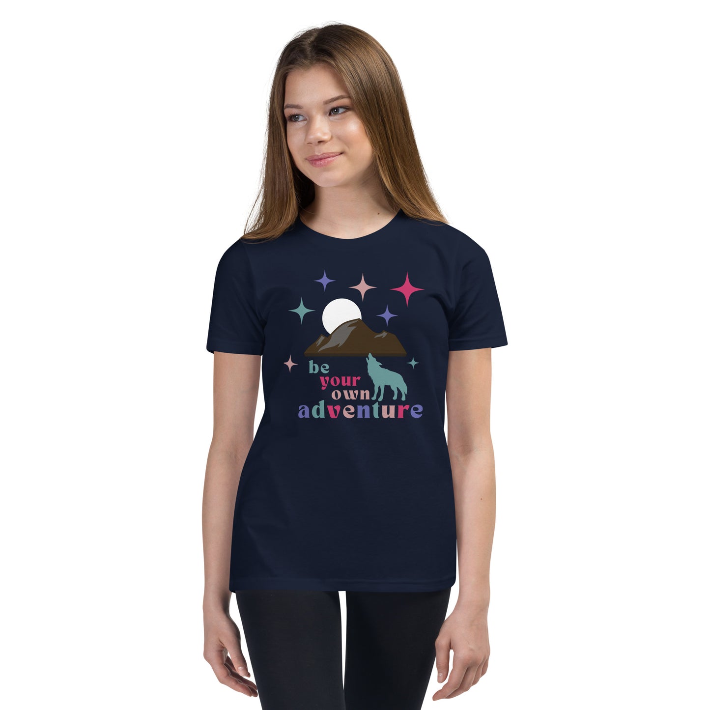Make Your Own Adventure Camping Youth Short Sleeve T-Shirt