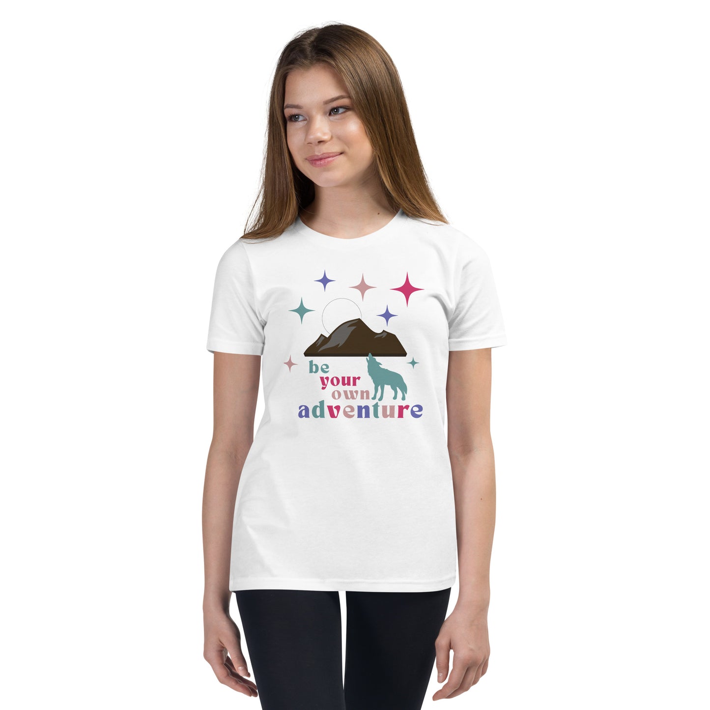 Make Your Own Adventure Camping Youth Short Sleeve T-Shirt